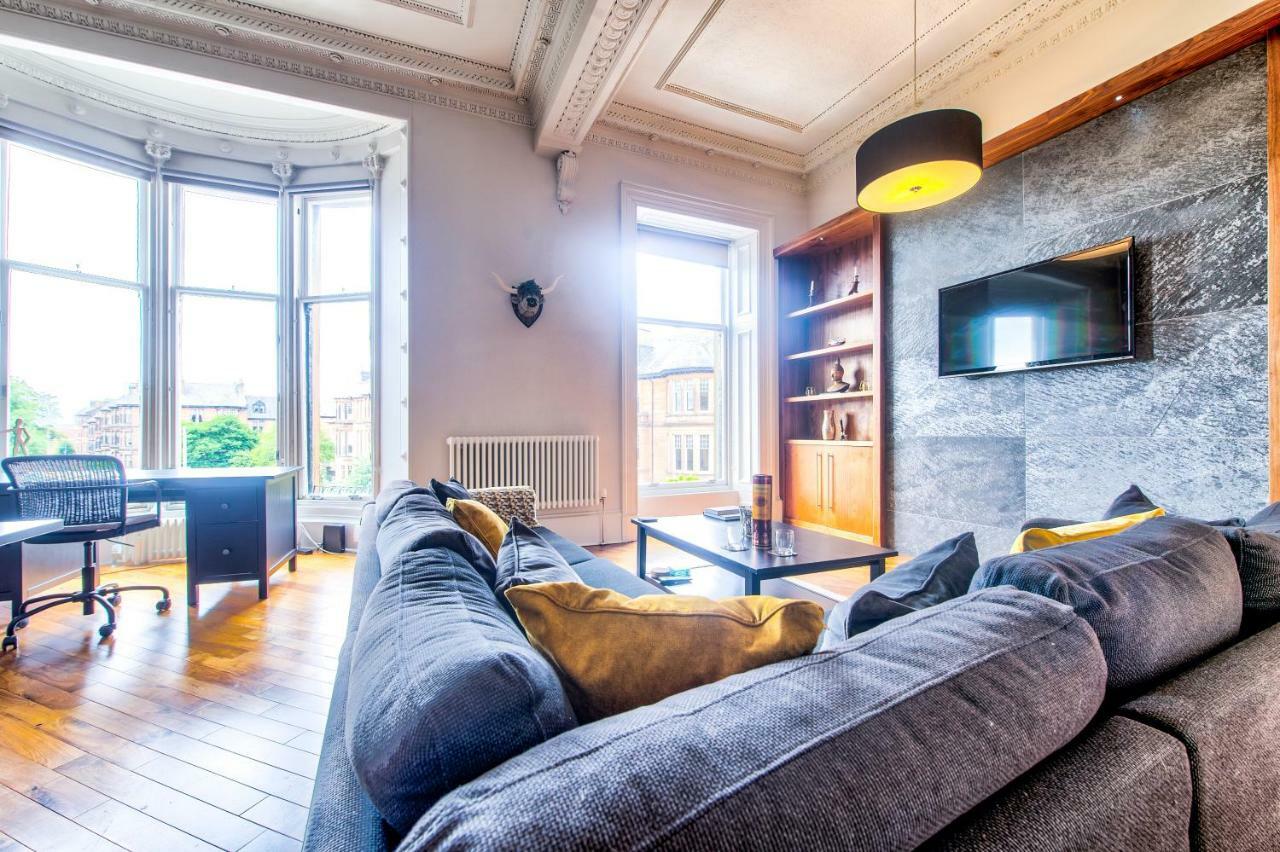 32 Victoria Crescent Road Apartment Glasgow Bagian luar foto
