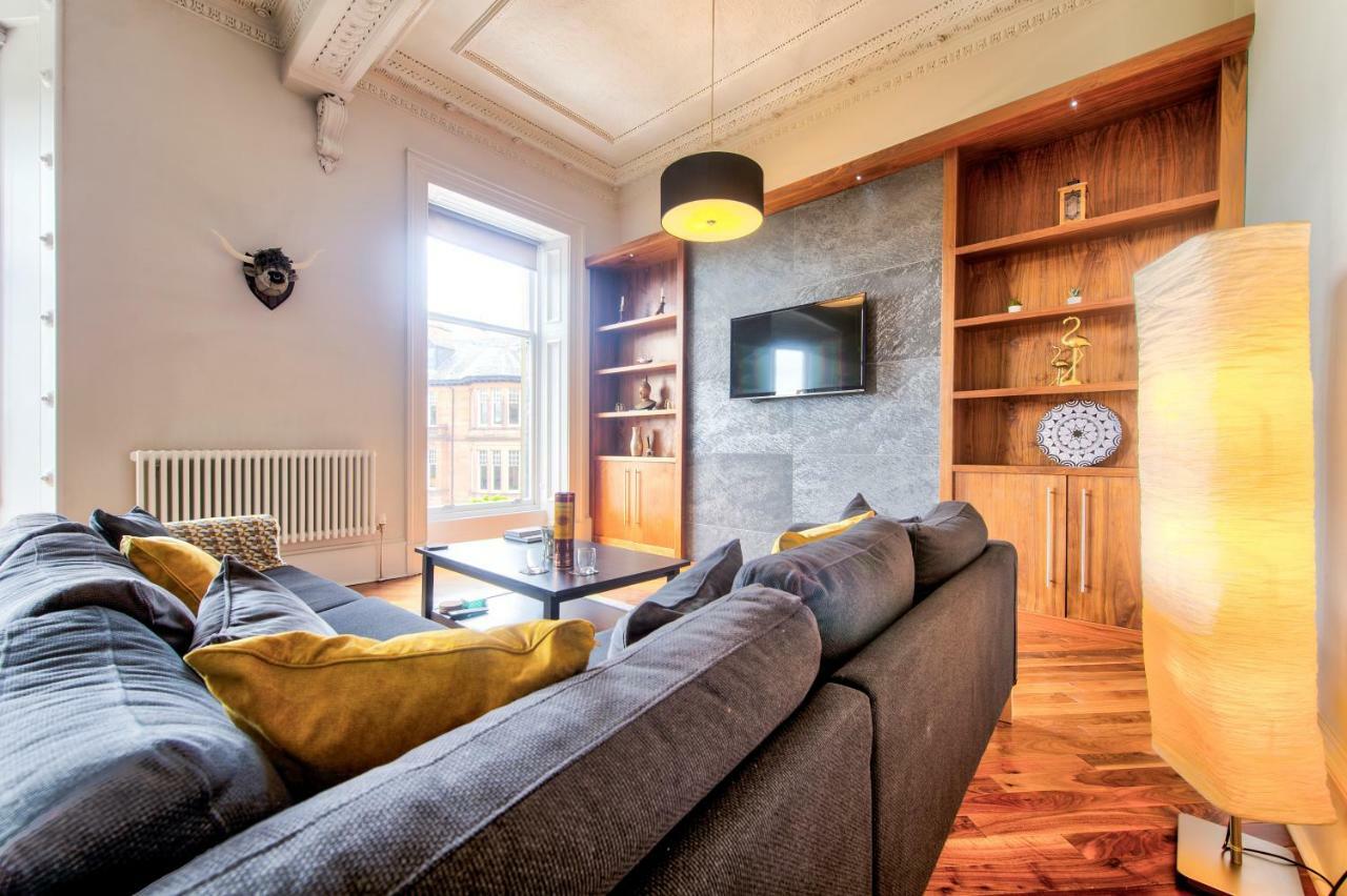 32 Victoria Crescent Road Apartment Glasgow Bagian luar foto